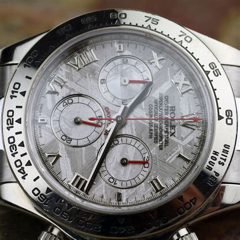 white face daytona rolex|Rolex daytona white gold meteorite.